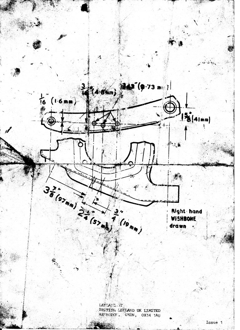 Special Tuning Antiroll bar fitting Midget and Sprite Club